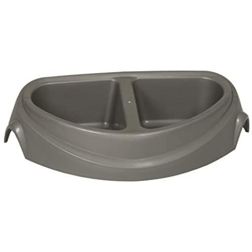 Petmate Large Double Diner Heavy-Weight Microban Pet Dish 23181