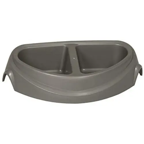 Petmate Large Double Diner Heavy-Weight Microban Pet Dish 23181