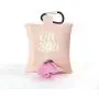 RoyallK Dog Poop Bag Waste Bag Dispenser Holder Bag Cute Funny (Pink (White Lettering))