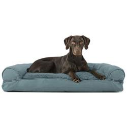 Furhaven Pet - Traditional Sofa-Style Refillable Dog Pillow Bed for Dogs & Cats - Multiple Styles, Sizes, & Colors