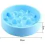 Pet Bowl, Environmentally Friendly Materials Feeder Dog Cat Bowl Slow Feeder(Blue) Pet Bowl, Environmentally Friendly Materials Feeder Dog Cat Bowl Slow Feeder(Blue)