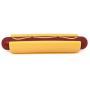 Soda Pup Dog Hot Dog Toy - Tough Dog Toys - Durable Dog Toys - Dog Chews For Aggressive Chewers - Chew Toy - Dog Toy Made In USA - Medium Dog Toys