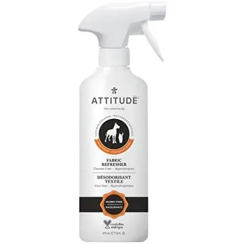 ATTITUDE Furry Friends, Natural Hypoallergenic Fabric Refresher, Coco Lime, 475 mL (16 FL. OZ.) ATTITUDE Furry Friends, Natural Hypoallergenic Fabric Refresher, Coco Lime, 475 mL (16 FL. OZ.)
