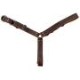 Taco Dog, Dog Harness Handmade from Full Grain Leather - Easy and Comfortable Walking, Adjustable, Safe for Your Pet, Prevents Escapes, Heavy Duty Metal, Handle - for Large Dog Breeds - Bourbon Brown