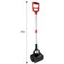 BINGPET Dog Pooper Scooper 31 inches Pet Outdoor Portable Jaws Poop Scoop with Long Handle Heavy Duty Disposer for Small to Large Dogs Waste Pick Up