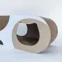 MSBC Cat Scratcher Cardboard, Kitty Cat Scratching Pad Recycle Corrugate Scratcher Cat Scratch Bed Long Lasting Reversable MSBC Cat Scratcher Cardboard, Kitty Cat Scratching Pad Recycle Corrugate Scratcher Cat Scratch Bed Long Lasting Reversable