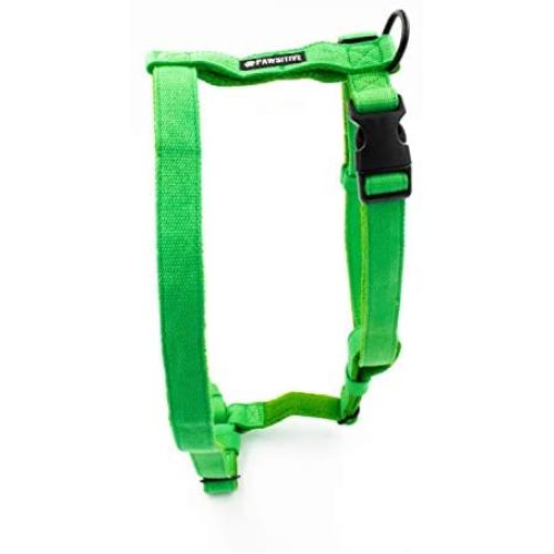 Gracie To The Rescue Pawsitive Hemp Dog Harness - We Donate a Harness for Every Harness Sold. Durable, Vegan, Hypoallergenic, Fleece Lined Adjustable Harness, Great for Sensitive Skin.