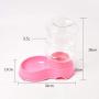 FairOnly Convenient Life 3.5L Automatic Gravity Drinking Fountain Bowl for Pet Dog Cat 321728cm Pink