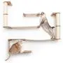 CatastrophiCreations Roman - Multiple-Level Cat Hammock & Climbing Activity Center Wall-Mounted Cat Tree Shelves CatastrophiCreations Roman - Multiple-Level Cat Hammock & Climbing Activity Center Wall-Mounted Cat Tree Shelves