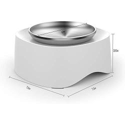 Laifug Stainless Elevated Cat Bowl Non Slip Cat Feeding Bowls for Cat and Kitten,Cat Weight Loss Bowl, Veterinarian Recommended
