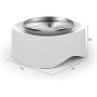Laifug Stainless Elevated Cat Bowl Non Slip Cat Feeding Bowls for Cat and Kitten,Cat Weight Loss Bowl, Veterinarian Recommended