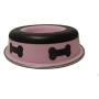Boomer N Chaser BNC-10011 Slow Feeder Spill Proof Pet Bowl Fusion Hot Pink