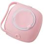 Tylu Dog Bath Brush Pet Massage Brush Shampoo Dispenser Pet Cat Grooming Massage Soft Bath Shedding Tool