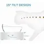 Double Pet Bowls,15°Tilted Design Food Dishes, PC Material Non-Toxic Drop Resistant Feeding Cup Raised with Stand Double Pet Bowls,15°Tilted Design Food Dishes, PC Material Non-Toxic Drop Resistant Feeding Cup Raised with Stand