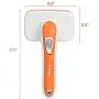 FYRA Dog Brush & Cat Brush, Pet Grooming Comb with Massages Particle, for Removes Undercoat, Shedding Mats and Tangled Hair, Easy to Clean, Pet Grooming Tools of Dogs and Cats. FYRA Dog Brush & Cat Brush, Pet Grooming Comb with Massages Particle, for Removes Undercoat, Shedding Mats and Tangled Hair, Easy to Clean, Pet Grooming Tools of Dogs and Cats.
