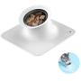 PETKIT Tilted Cat Food Bowl, Raised Food Bowls for Canned Wet Cat Food, Food Grade Silicone, Stress Free Pet Feeding Bowls, Anti-Spill, None Skid, Easy to Clean and Store