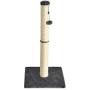 Amazon Basics Medium Cat Scratching Post - 16 x 16 x 32 Inches, Gray