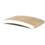 4CLAWS Curve Scratching Pad (White) - Basics Collection Cat Scratcher