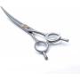 Dream Reach Dog Hair Grooming Curved Scissor Shear Delicate Screw Lightweight Japan 440C Stainless Steel for Professional Pet Groomer