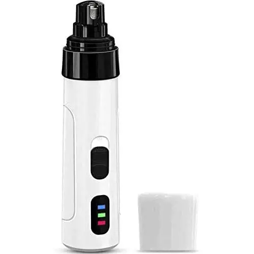 SR SUREADY Dog Nail Grinder - Professional Speed Electric Rechargeable Pet Nail Grinder Trimmer Painless Pawn Grooming & Smoothing for Small Medium Large Dogs & Cats SR SUREADY Dog Nail Grinder - Professional Speed Electric Rechargeable Pet Nail Grinder Trimmer Painless Pawn Grooming & Smoothing for Small Medium Large Dogs & Cats