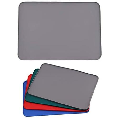 AOII Original Silicone Pet Feeding Mat, BPA Free, Easy Clean, Dishwasher Safe, Waterproof, Pets Placemat Tray Mats to Stop Dog and Food Spills and Water Bowl Messes on Floor 16.5'' x 11.8'' AOII Original Silicone Pet Feeding Mat, BPA Free, Easy Clean, Dishwasher Safe, Waterproof, Pets Placemat Tray Mats to Stop Dog and Food Spills and Water Bowl Messes on Floor 16.5'' x 11.8''