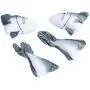 ocijf179 Pet Toy 1 Set Simulation Fish Shark Shaped Animals Funny Pet Cat Plush Toys Accessory - Gray + White ocijf179 Pet Toy 1 Set Simulation Fish Shark Shaped Animals Funny Pet Cat Plush Toys Accessory - Gray + White