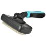 Vets Pride USA Self-Cleaning Slicker Dog Brush for Shedding - Cat and Dog Grooming Brush Removes Tangled Hair and Loose Undercoat - Easily Remove Hair from Shedding Brush with Press of a Button