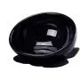 THMY Dog Food Bowl Flat Ceramic Bullfight Bowl with Sloping Mouth Suitable for Short-Nosed pet Bowl Cutlery with Flat face Easy to Clean