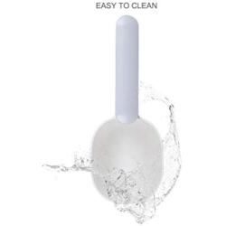 Hkapps Long Handle Pet Food Scoop with Clip for Dog Bowls Muti-Function Bowls for Cats/Puppies and Small Dogs. Measuring Scoop-Pet Food Scoop -1 Cup Measuring Scoop for 100g