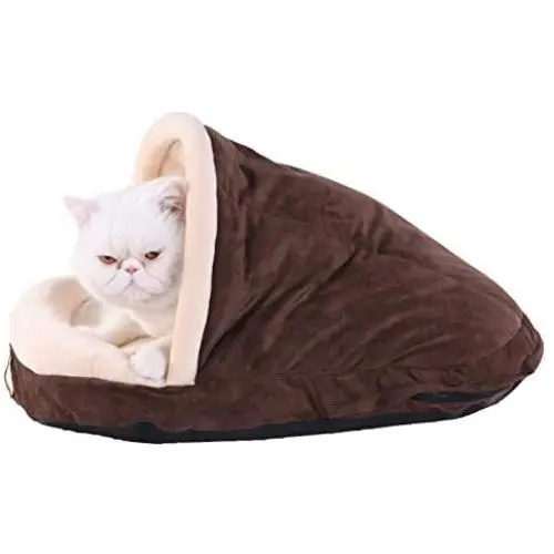 Armarkat Slipper Shape Pet Bed, Mocha, C05HKF/MH