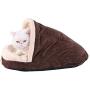 Armarkat Slipper Shape Pet Bed, Mocha, C05HKF/MH