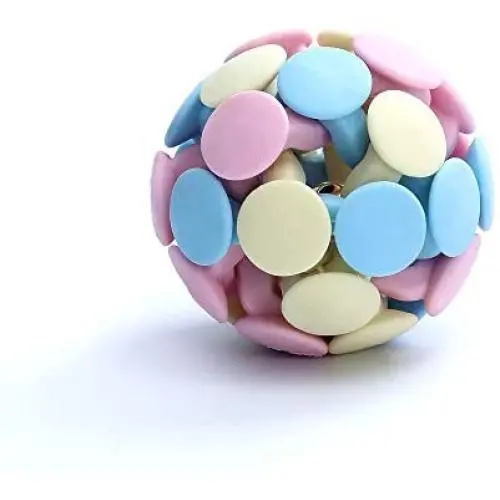 Cat Ball Dog Ball with a Bell Pet Toy Ball Pet Bite Ball with a Bell for Cat and Dog 2.9 Inches - Large Size Cat Ball Dog Ball with a Bell Pet Toy Ball Pet Bite Ball with a Bell for Cat and Dog 2.9 Inches - Large Size