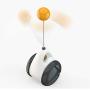 JUILE YUAN Tumbler Smart Nteractive Cat Toys, 180 Degree Self Rotating Ball Car Toy with Catnip, Cat Wand Chaser Indoor Trainning Toys for Teaser Kitten/Cats Toys