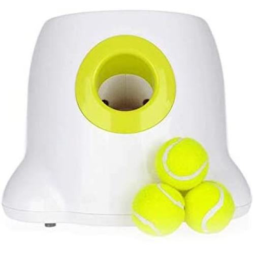Jia Xing Dog Ball Machine Dog Toy Automatic Tennis Transmitter Snack Reward Machine Pet Pitching Throwing Ball Pet Supplies Dog Toys for Medium Dogs