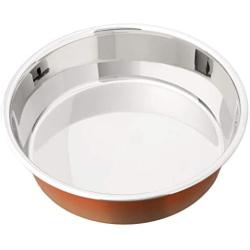 PetRageous Malta Ombre Non-Skid Stainless-Steel Bowl