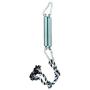 Spring Pole Dog Rope Toys, Twisted Cotton Rope Chew Toys Pitbull Muscle Builder, Tug of War Toy Durable Spring Pole Kit for Dogs to Pulling, Chewing, Exercise, Training, Teeth Cleaning,