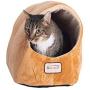 Aeromark International Armarkat Cave Shape Pet Cat Beds for Cats and Small Dogs-Waterproof and Skid-Free Base