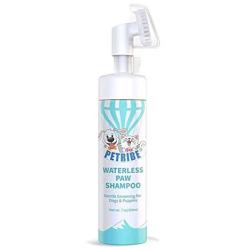 PETRIBE Dog Paw Cleaner, Portable Waterless Cleaning Shampoo for Dogs Foot Washing, Silicone Grooming Brush for Muddy Paws