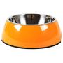 Manda Ocean Pet Bowls Stainless Steel Dog Cat Pet Bowl Universal Pet Water and Food Bowls 4 Sizes and 5 Colors Available