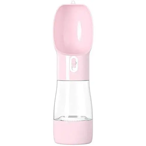ROWAI Portable Water Dispenser Light Weight Leak Proof Outdoor Walks Pet Dog Water Bottle