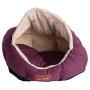 Armarkat Cat Bed 18-Inch Long C08HJH/MH, Burgundy and Beige