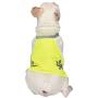 A-SAFETY Dog Reflective Vest, Hi Vis Safety Vest Keeps Dogs Visible On and Off Leash in Both Urban and Rural Environments Yellow,Orange(7.8/9.8/11.8/13.7/15.7/17.7 inches)