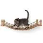 CatastrophiCreations Cat Bridge Wall-Mounted Play and Lounge Toy Cat Tree Tower Alternative for Pets - Natural, One Size CatastrophiCreations Cat Bridge Wall-Mounted Play and Lounge Toy Cat Tree Tower Alternative for Pets - Natural, One Size