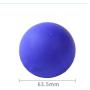 HYJA-Z Dog Toy Ball Pet Supplies Resistance to bite Rubber Solid Ball Elastic Training Dog Ball,Blue