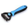 weback flea Comb for Cats Dogs Pets - Best Grooming Tools Set Effective Float Hair Remover - Pet Tear Stain Remover Combs - Nit - Comb for Removal Dandruff - Pet Grooming Brush