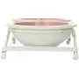 PetRageous 44355 Toftee’s Paws Diner with Two 1-Cup Dishwasher Safe Stoneware Bowl Capacity 10.75-Inch Length 2.25-Inch Tall for Extra Small and Small Dogs and Cats, White Diner with Pink Bowls PetRageous 44355 Toftee’s Paws Diner with Two 1-Cup Dishwasher Safe Stoneware Bowl Capacity 10.75-Inch Length 2.25-Inch Tall for Extra Small and Small Dogs and Cats, White Diner with Pink Bowls
