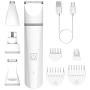 Rolife Dog Nail Grinder 4 in 1, Quiet Grinding Dog Nail File, Nail & Hair Trimmer with 1 Grinder Wheel and 3 Shaving Blades for Large,Medium and Small Dogs and Cats