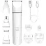 Rolife Dog Nail Grinder 4 in 1, Quiet Grinding Dog Nail File, Nail & Hair Trimmer with 1 Grinder Wheel and 3 Shaving Blades for Large,Medium and Small Dogs and Cats