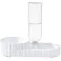 TENINYU 2 in1 Double Cat Bowls 500ml Pet Automatic Water Dispenser Detachable Cat Feeder Bowl No-Spill Pet Food Water Bowls for Cats and Small Dog TENINYU 2 in1 Double Cat Bowls 500ml Pet Automatic Water Dispenser Detachable Cat Feeder Bowl No-Spill Pet Food Water Bowls for Cats and Small Dog