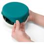 Now House for Pets by Jonathan Adler Jonathan Adler: Now House Green Chroma Duo Bowl Medium | Dishwasher Safe, Easy to Clean Dog Bowl with Anti-Skid Lid | Dual Functionality Bowl for Dogs